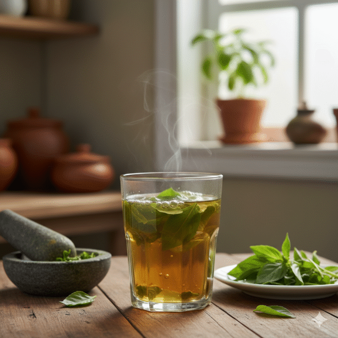 
 Herbal Serba Bisa! Ini Manfaat Air Rebusan Daun Kemangi untuk Jantung, Stres, hingga Infeksi