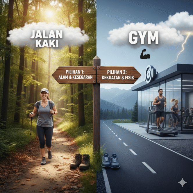 
 Gym vs Jalan Kaki: Bukti Ilmiah Terbaru Ungkap Kekuatan Gerakan Lambat bagi Kesehatan dan Kebugaran