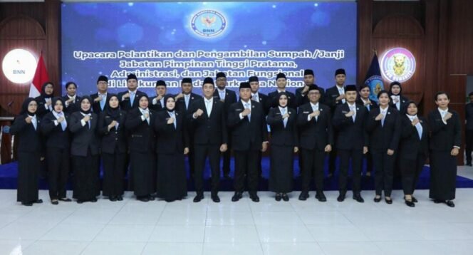 
 Kepala BNN RI Lantik Pejabat Baru: Perkuat Garda Depan Lawan Narkoba!