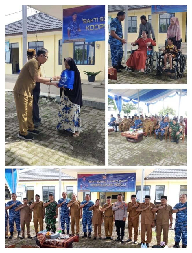 
 Binuang dan TNI AU Gorda Bersatu dalam Bakti Sosial dan Karya Bakti