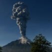 Gunung Merapi Meletus - Letusan Gunung Merapi meletus dengan tinggi kolom letusan mencapai 6.000 meter dengan durasi selama dua menit pukul 08.20 terlihat dari Desa Ketep, Sawangan, Magelang, Jawa Tengah, Jumat (1/6/2018). Letusan itu mengakibatkan hujan abu vulkanik di sejumlah kawasan di sekitar gunung tersebut. Warga di sejumlah dusun di lereng gunung tersebut mengungsi untuk menghindari dampak letusan.  KOMPAS/FERGANATA INDRA RIATMOKO (DRA)
01-06-2018