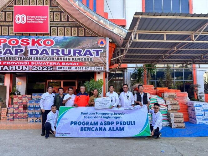 
 ASDP Gerak Cepat Bantu Korban Bencana Sumatera, Jaga Konektivitas dan Salurkan Bantuan Rp185 Juta
