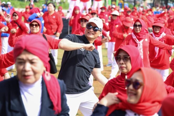 
 Wagub Banten Dorong Senam Tera Jadi Olahraga Ringan, Sehat, dan Meriah