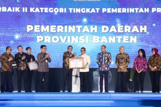 
 Pemprov Banten Raih Peringkat II Nasional Reformasi Hukum 2025