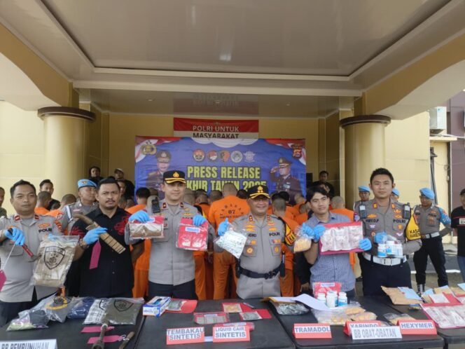 
 Polres Serang Tuntaskan 1.125 Perkara Sepanjang 2025, Tingkat Penyelesaian Capai 110 Persen