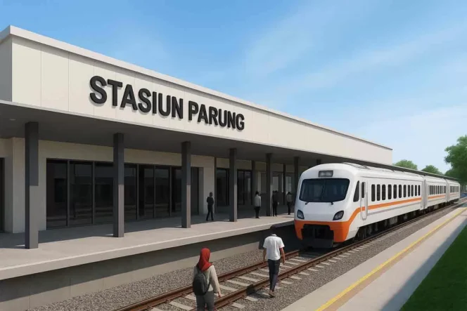 
 Akses Transportasi Makin Mudah, Tiga Stasiun Baru Siap Dibangun di Parung Bogor