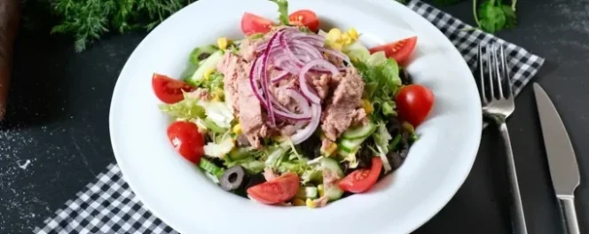 
 Resep Salad Sayuran dengan Tuna – Praktis, Sehat & Segar